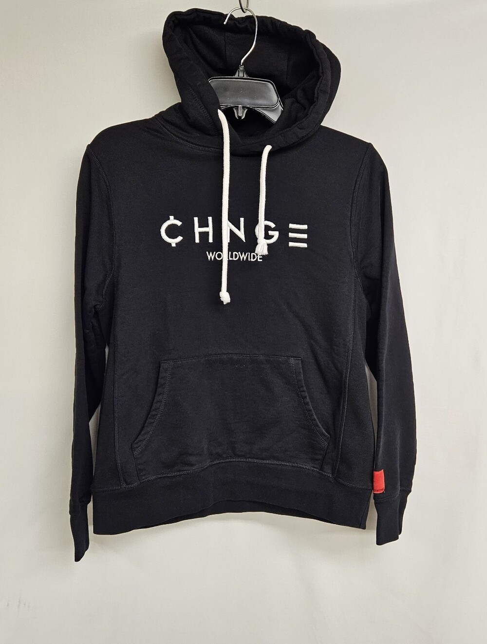 Chnge Black Hoodie Peace Size X-Small